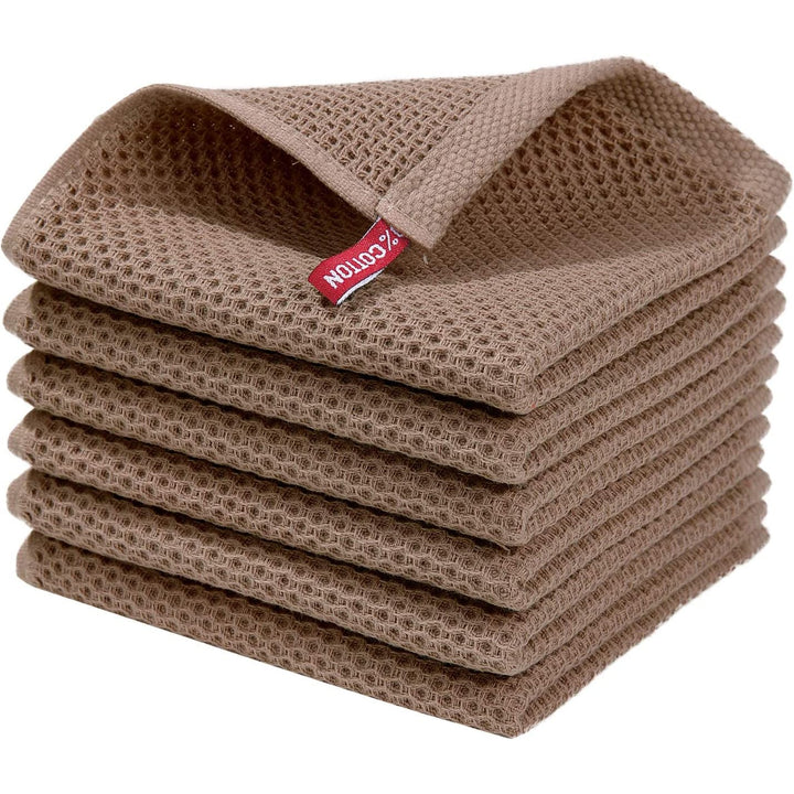 Stornfield | 6-Pack: Woven Waffle Cotton Paper Towels