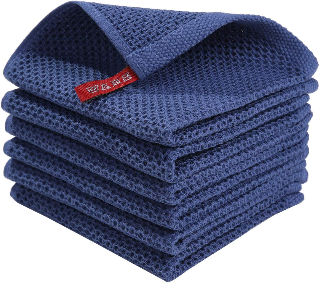 Stornfield | 6-Pack: Woven Waffle Cotton Paper Towels