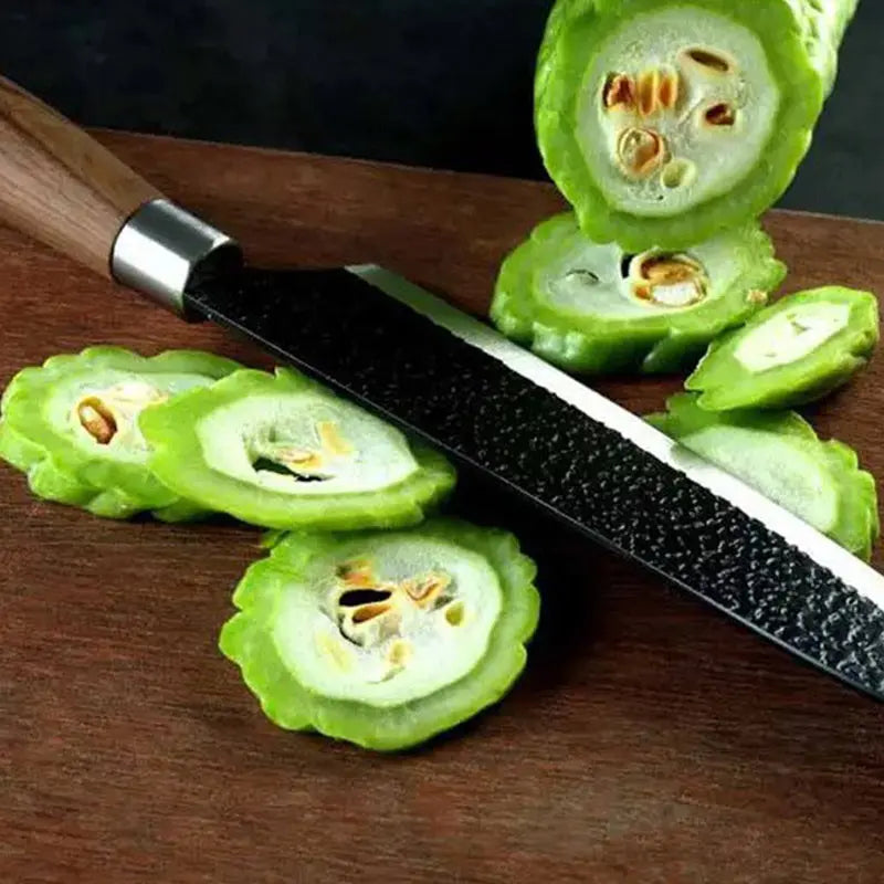 Stornfield | 6-piece kitchen knife set with ergonomic wooden handles