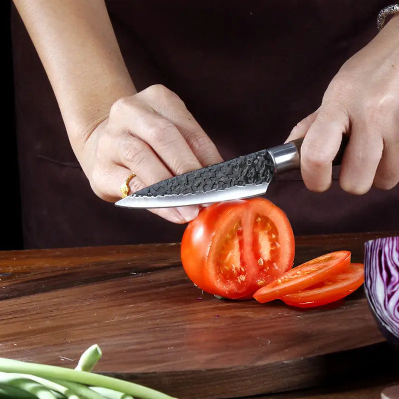 Stornfield | 6-piece kitchen knife set with ergonomic wooden handles