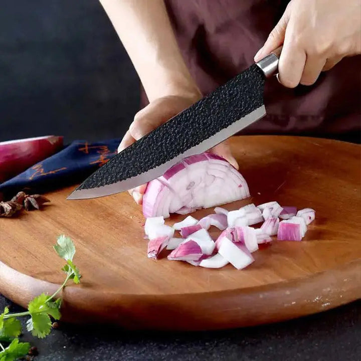 Stornfield | 6-piece kitchen knife set with ergonomic wooden handles