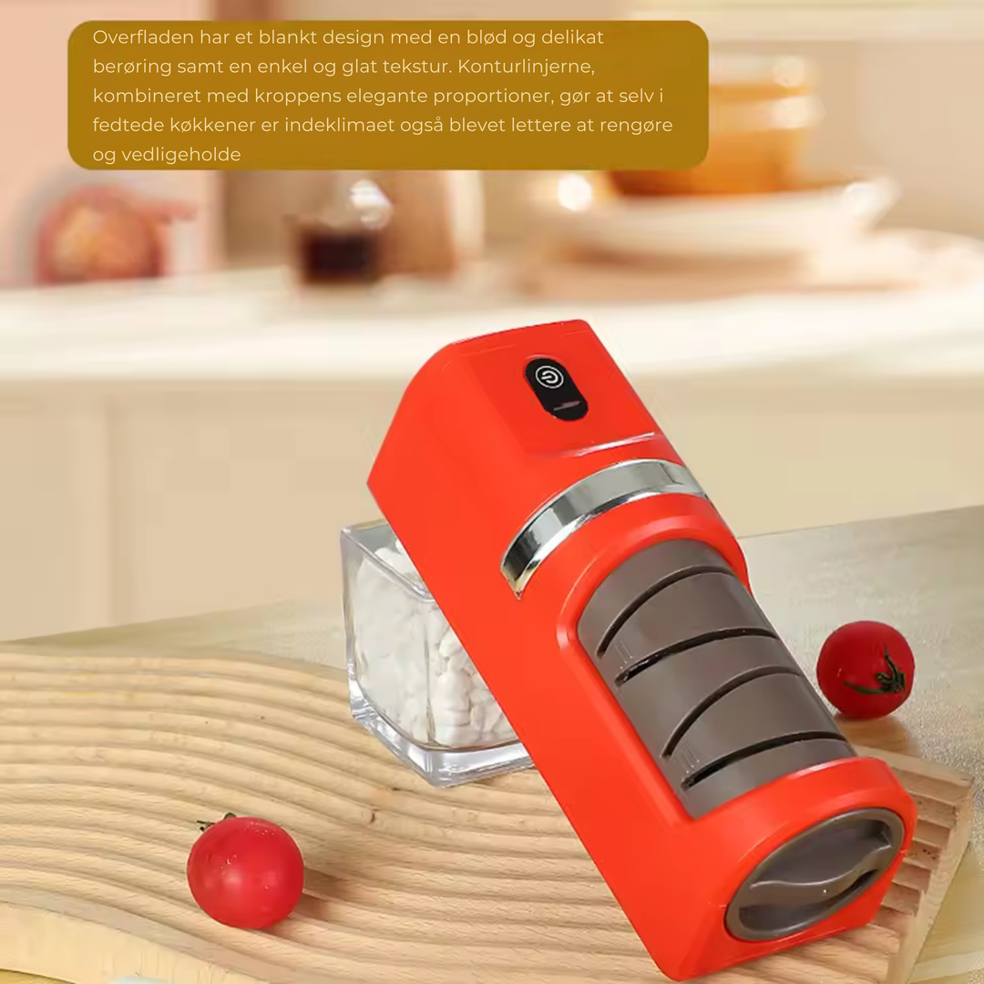 Electric knife sharpener with battery 1200mAh | Stornfield