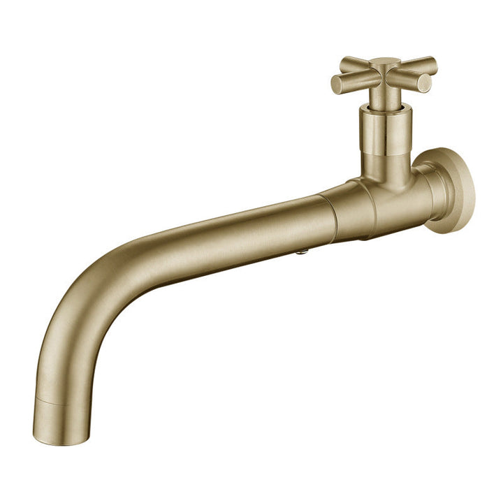 Stornfield | 1-Handle Modern Wall Mount Lavatory Faucet, 1-Hole Bathroom Tap