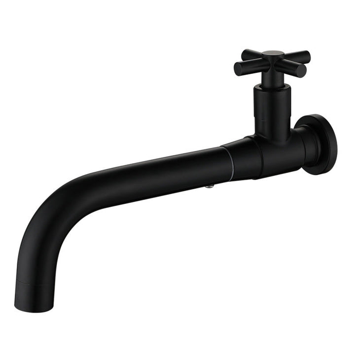 Stornfield | 1-Handle Modern Wall Mount Lavatory Faucet, 1-Hole Bathroom Tap