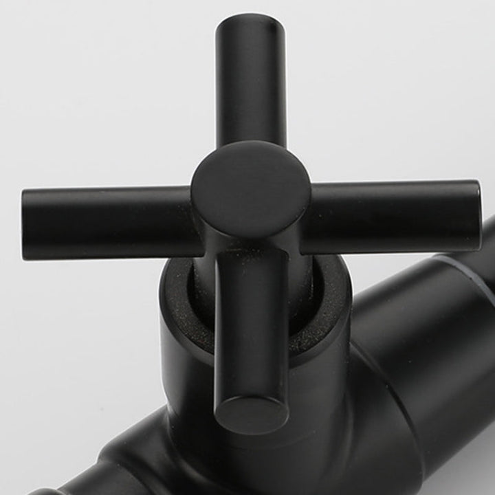 Stornfield | 1-Handle Modern Wall Mount Lavatory Faucet, 1-Hole Bathroom Tap
