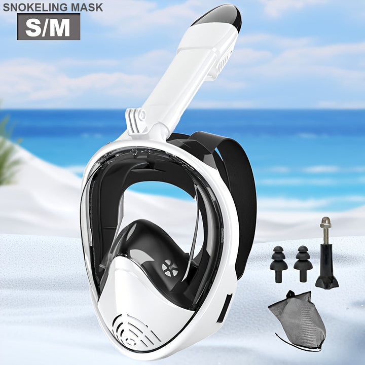 Full-face snorkel mask with 180° visibility | Stornfield