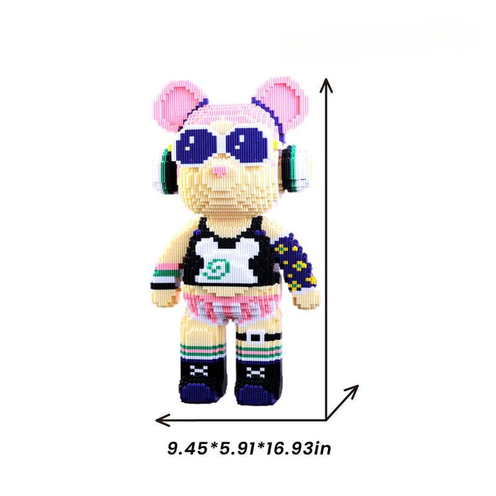 Stornfield | DIY Pixel Art Block Bear Figures – Creative Building & Collectible Display