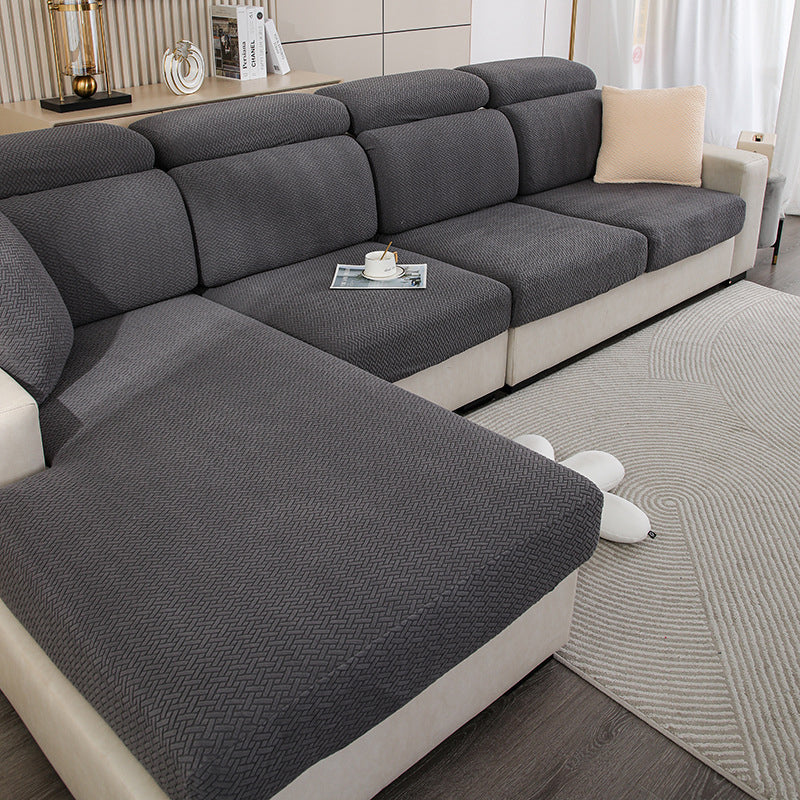 Wrap-around stretch sofa cover | Stornfield