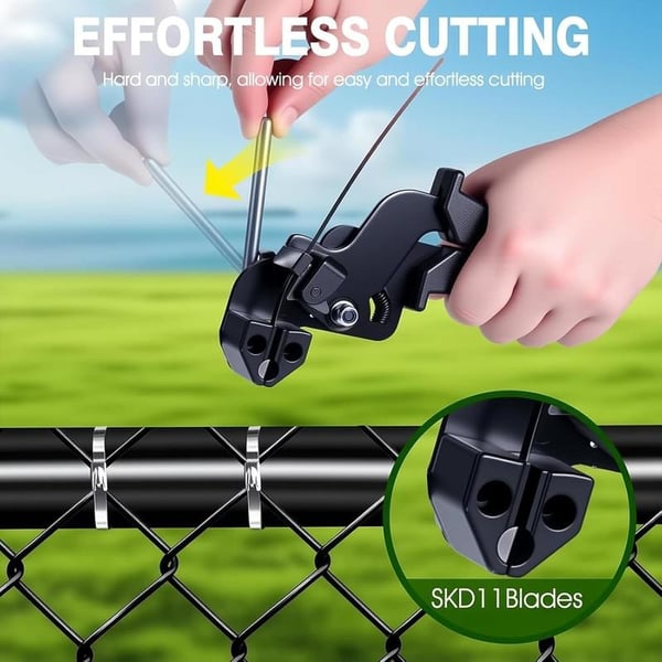 Stainless steel cable tie gun with 100 cable ties | Stornfield