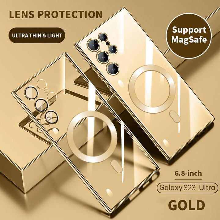 Stornfield | Luxury Transparent Magnetic Cover for Samsung