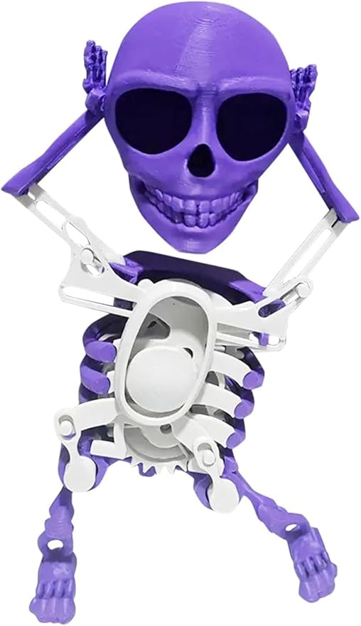 Dancing and Swinging 3D Skull Toy | Stornfield