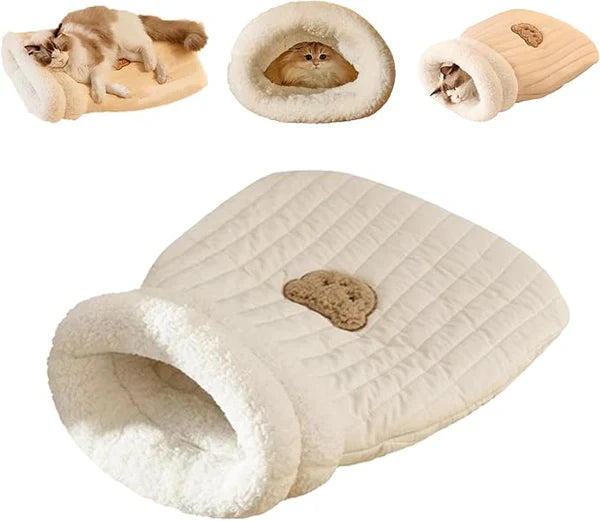 3-Layer Pet Sleeping Bag for Cats & Small Dogs Stornfield