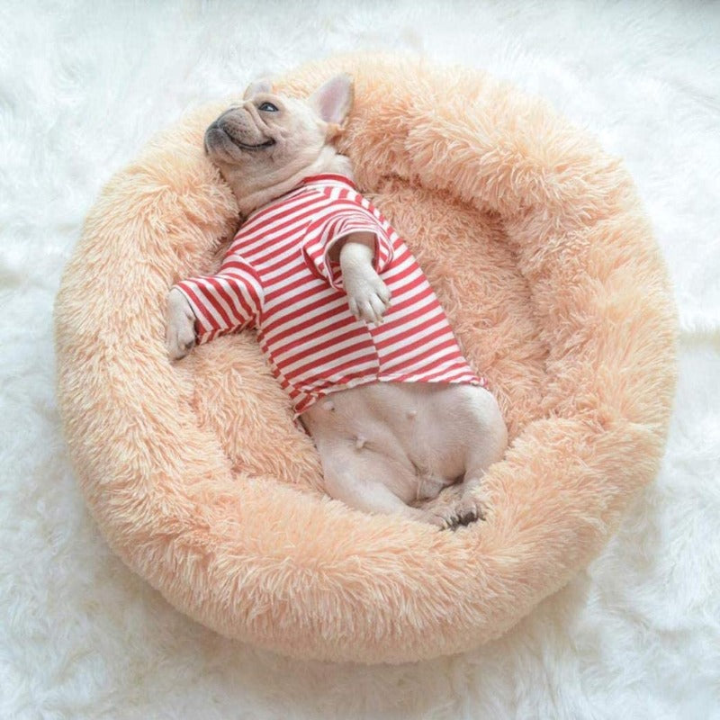 Stornfield | Donut Lit pour Chien en Peluche Calmant pour Chiens Petit à Grand