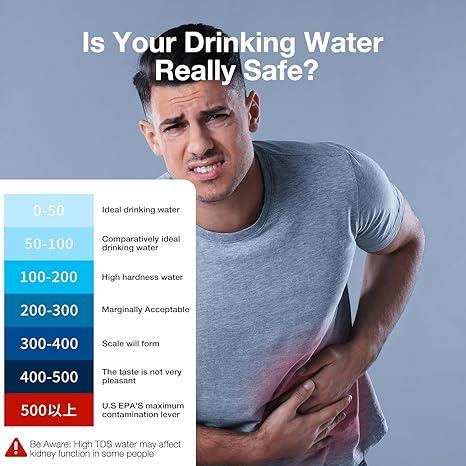 TDS Meter 3-in-1 Digital Water Quality Tester | Stornfield