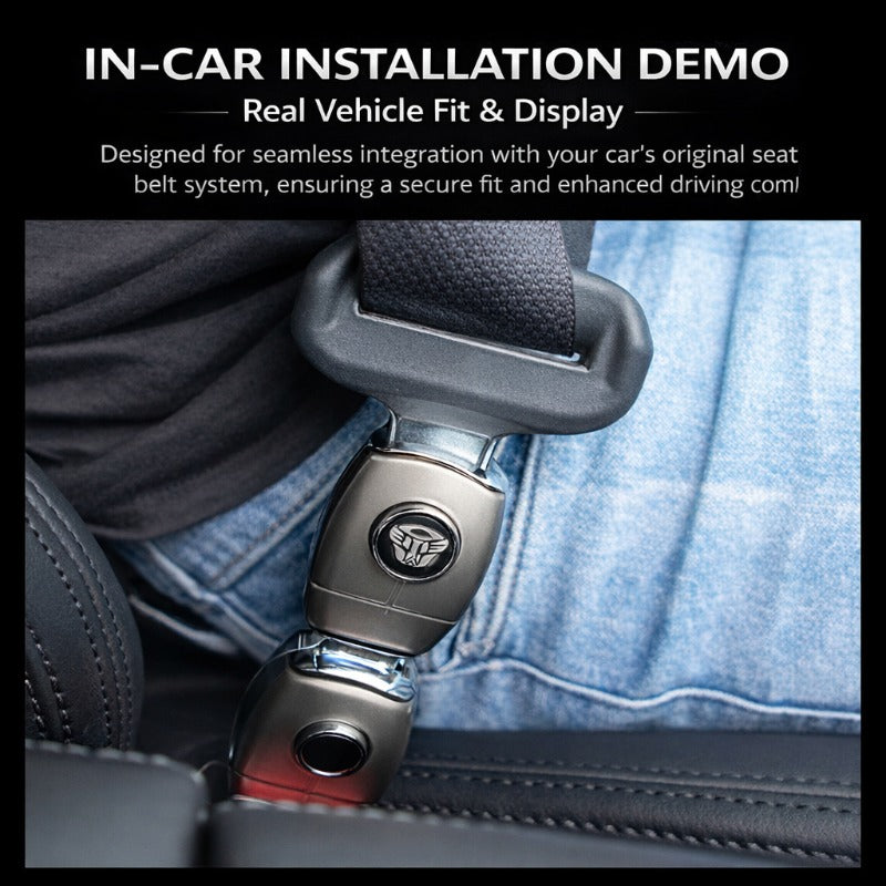 Premium Steel Seatbelt Extender Stornfield