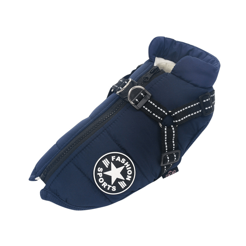 Winter Dog Jacket with Harness | Stornfield