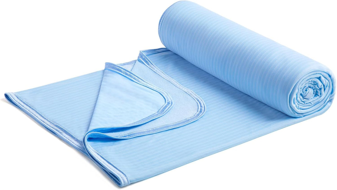 Cooling Blanket –   Q-Max>0.5, Lightweight Bamboo Fiber, Breathable & Soft, All-Season Cool Comfort | Stornfield