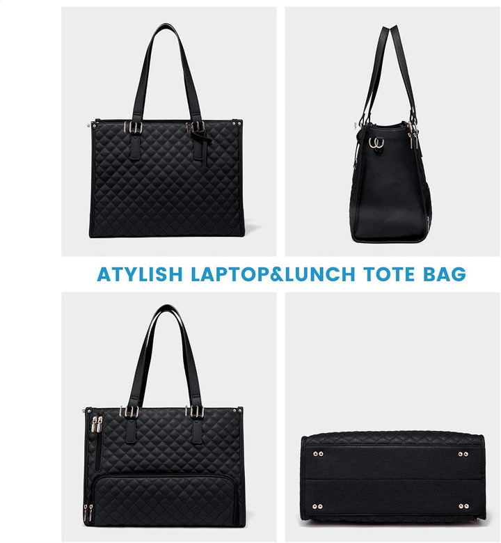 2-in-1 Insulated Lunch & Laptop Tote for Work & Travel | Stornfield