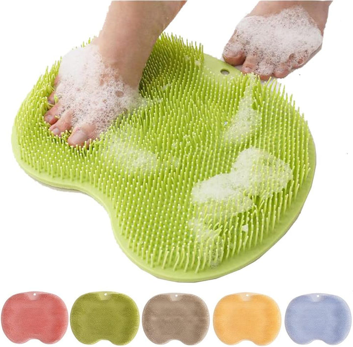 CleanFootFlex Hands-Free Silicone Foot Clean Mat Stornfield