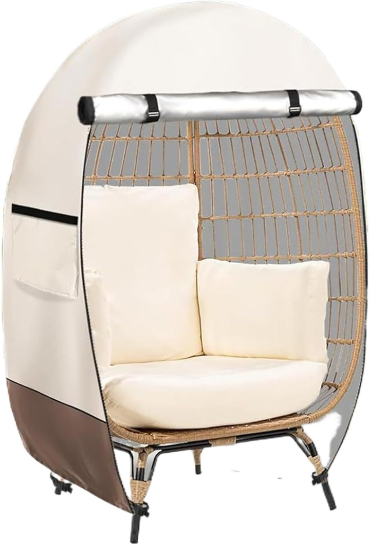 Stornfield | Waterproof Egg Chair Cover with Double Zipper – Solara