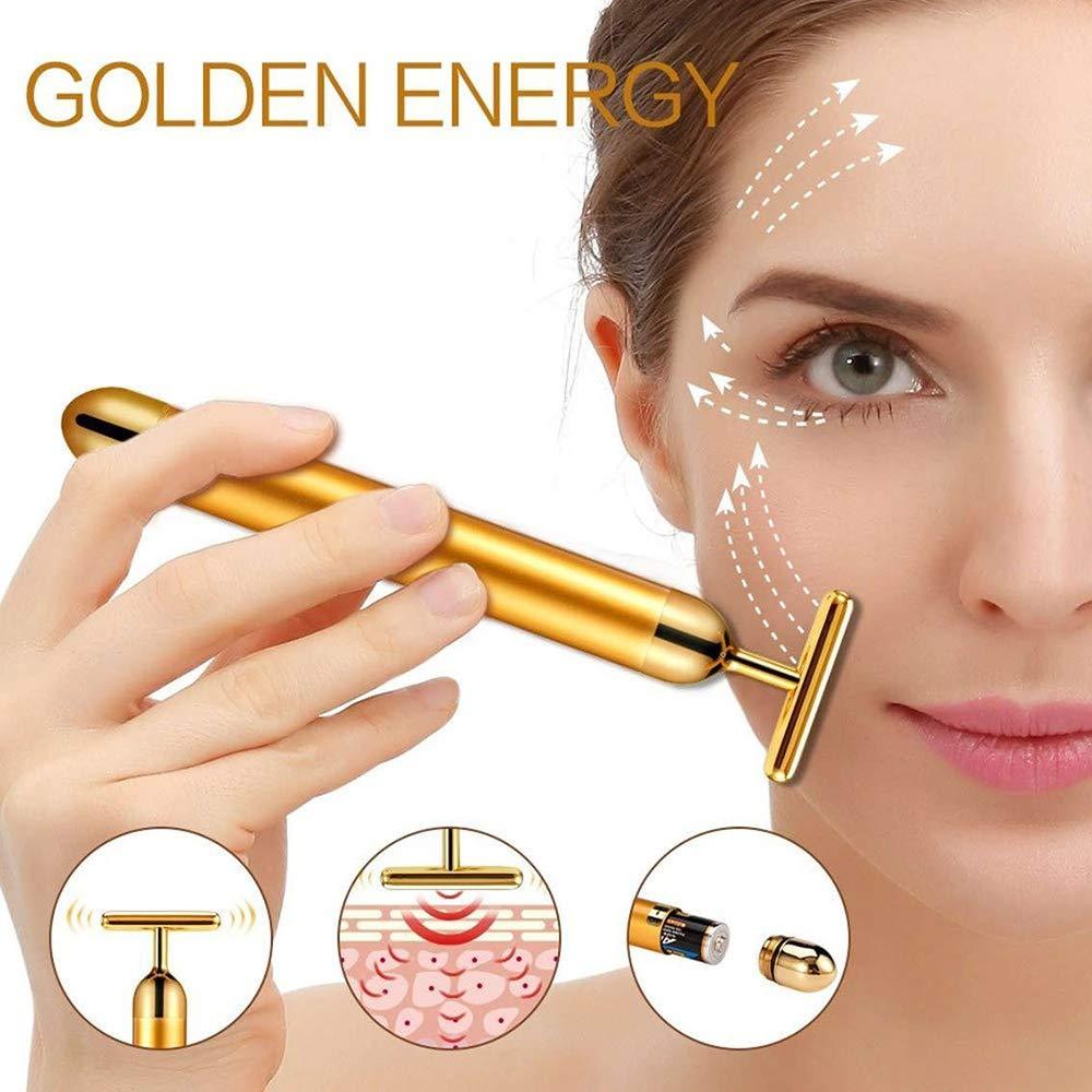 Facial T-Bar Gold Massager | Stornfield