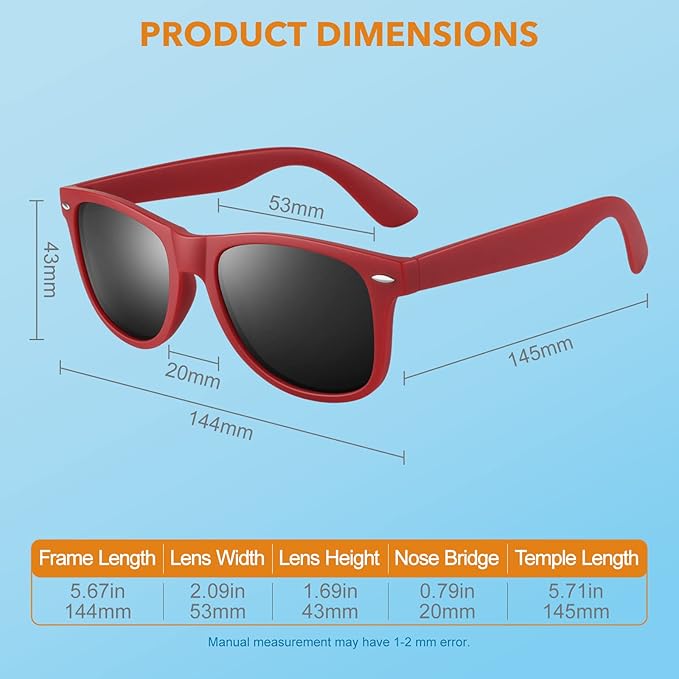 Classic 80's Retro Polarized Sunglasses - Jamie | Stornfield