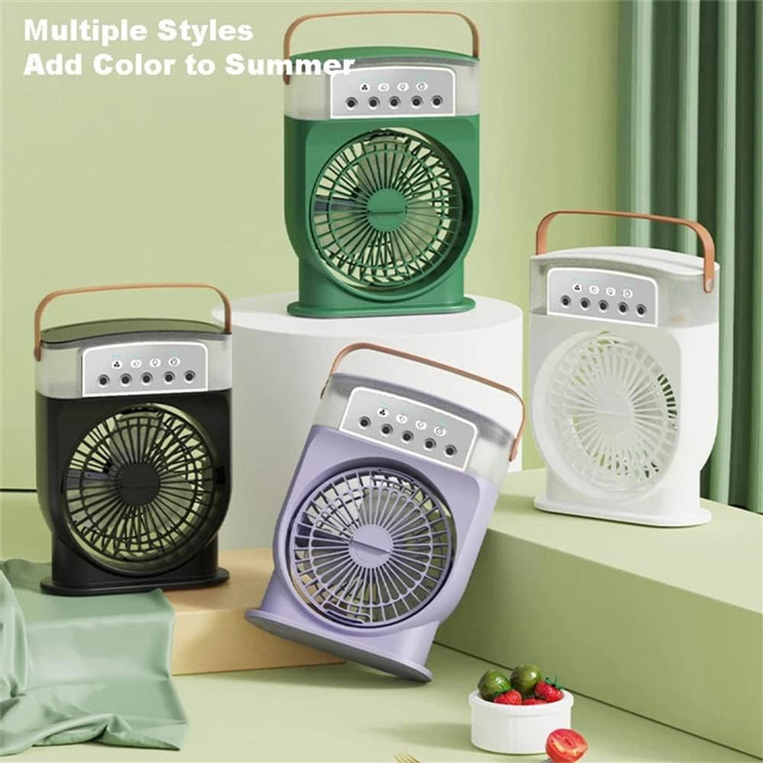 Portable Air Conditioner Fan, Mini Evaporative Air Cooler with 7 Colors LED | Stornfield