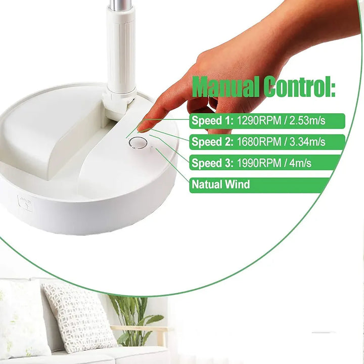 Portable Rechargeable Foldable Desk Fan | Stornfield