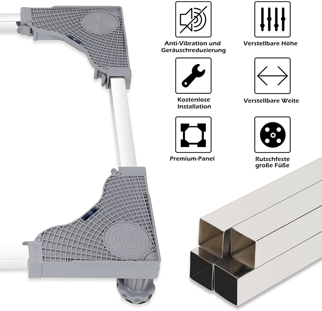 Washing machine underframe base adjustable | Stornfield