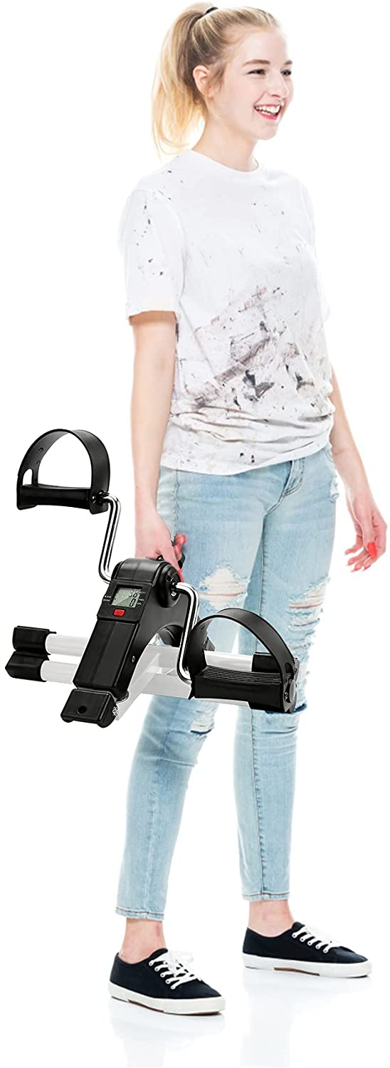 Mini Home Trainer Fitness Bike Leg Trainer with LCD Display | Stornfield