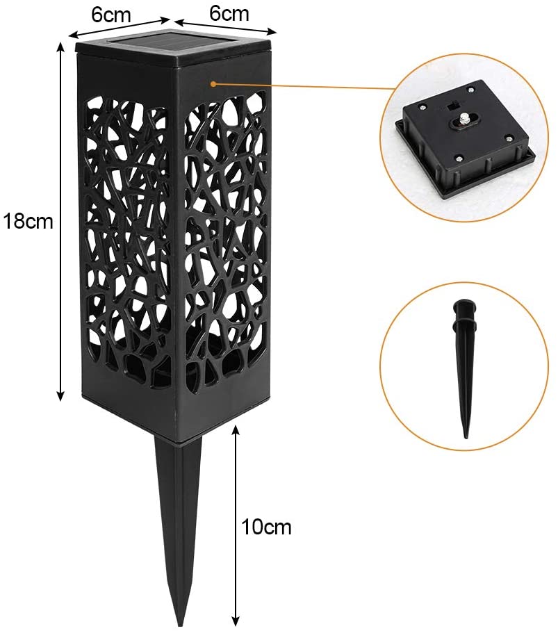 12X Solar Lights LED Path Lights Garden Lighting | Stornfield