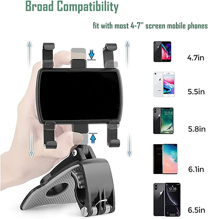 3 in 1 Adjustable Car Phone Holder | Stornfield