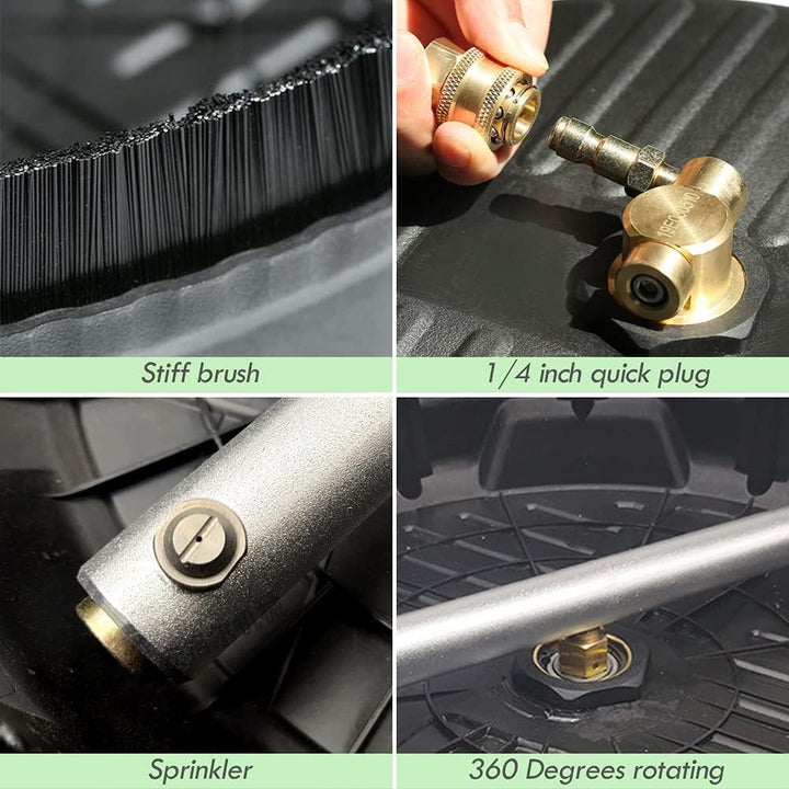 15 INCH SURFACE CLEANER PRESSURE WASHER - EASY INSTANT SETUP Stornfield