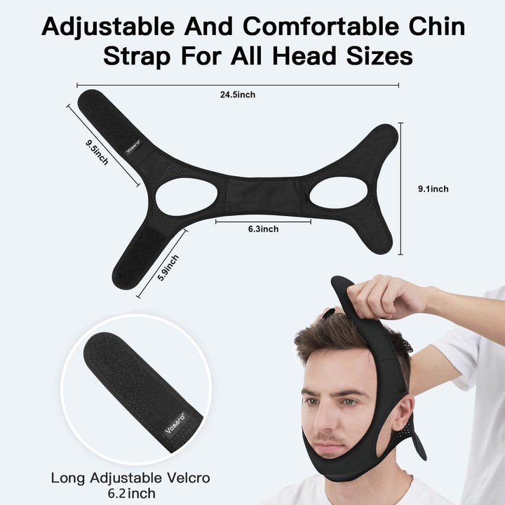 Stornfield | Anti-snoring Chin Strap for Sleep Apnea