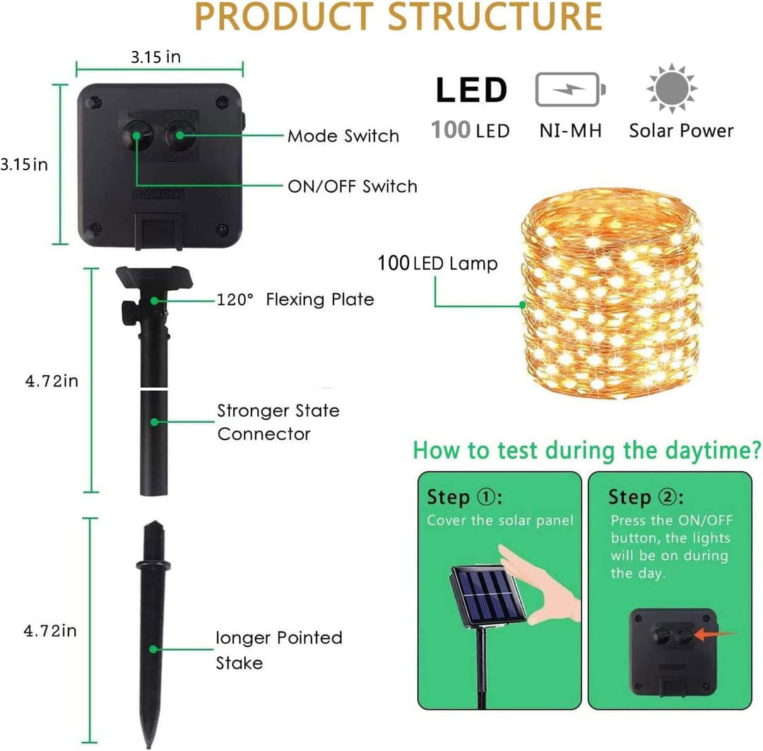 Stornfield | Mini Solar String Lights