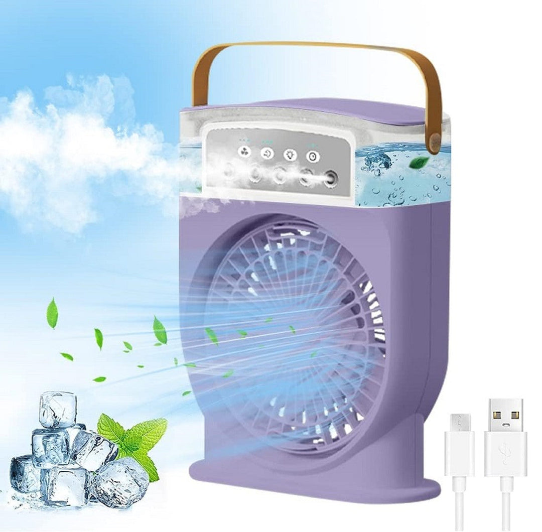 Portable Air Conditioner Fan, Mini Evaporative Air Cooler with 7 Colors LED | Stornfield