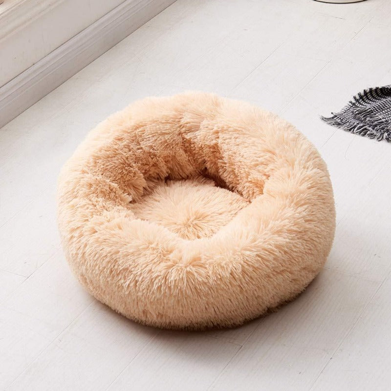 Stornfield | Donut Lit pour Chien en Peluche Calmant pour Chiens Petit à Grand