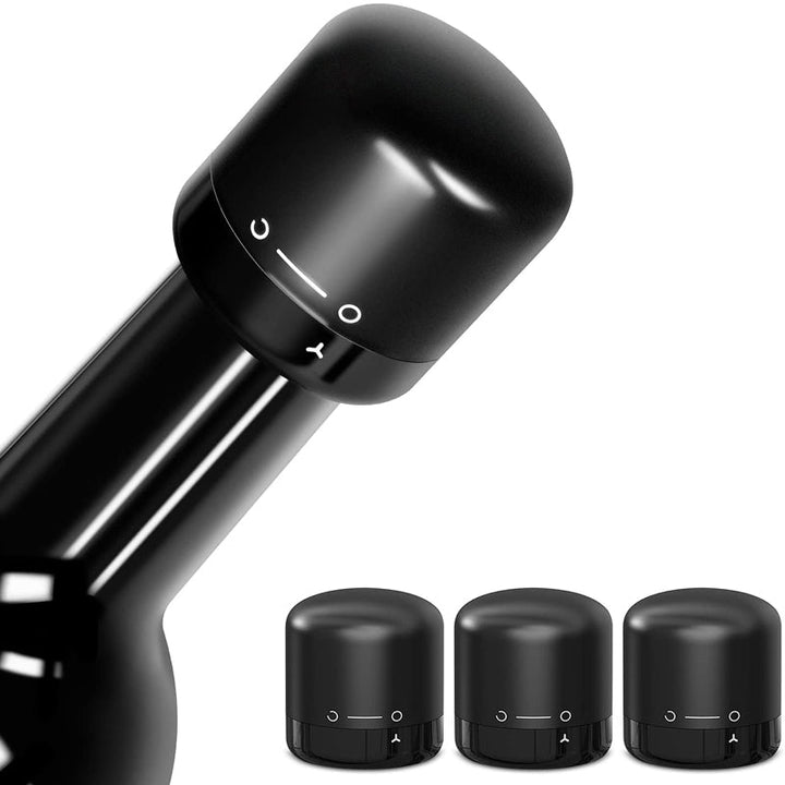 Stornfield | Reusable Airtight Silicone Stopper for Champagne and Wine Bottles