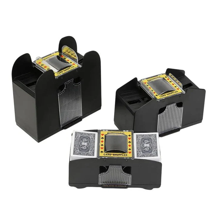 Stornfield | Automatic Playing Card Shuffler – Perfect for 2/4/6 Deck, Playing Card Shuffler Electric for Poker