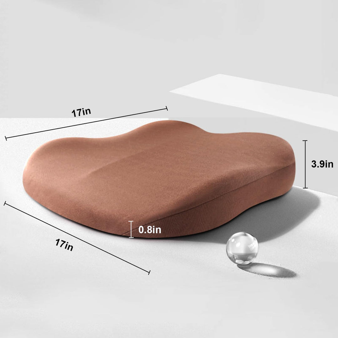 Stornfield | ZitComfort Ergonomic Seat Booster Cushion for Car & Office – Better Seat Height and Posture