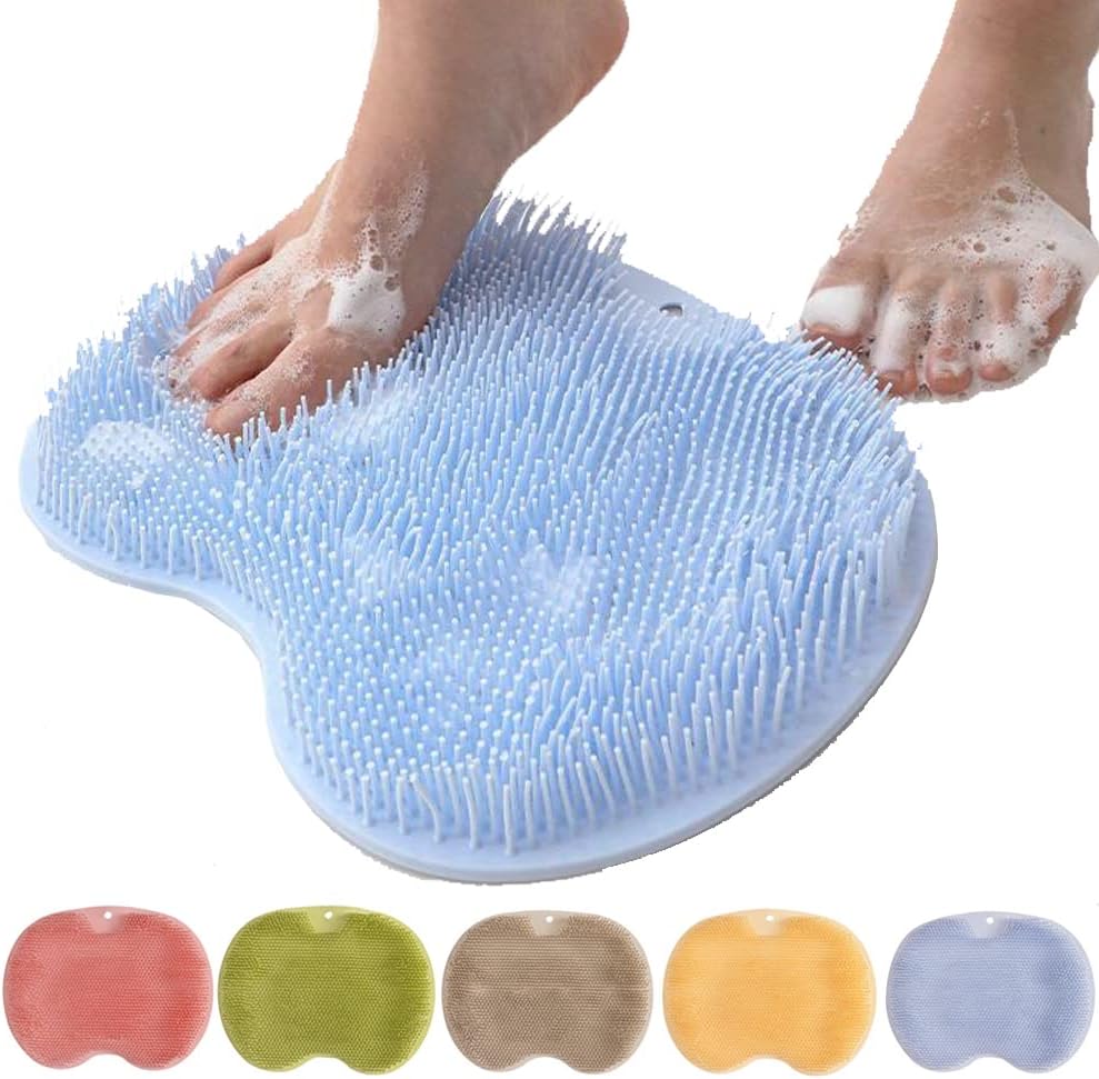 CleanFootFlex Hands-Free Silicone Foot Clean Mat Stornfield