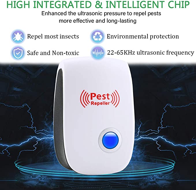 Stornfield | Ultrasonic Rat Repeller Device - Effective Pest Control for Rodents in 48 Hours - Safe for Home & Garden Use