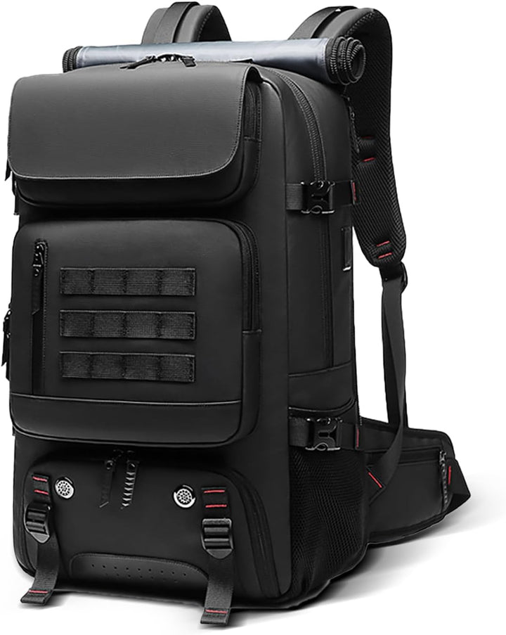 50L Waterproof Travel Backpack with Shoe Compartment & USB Port | Stornfield