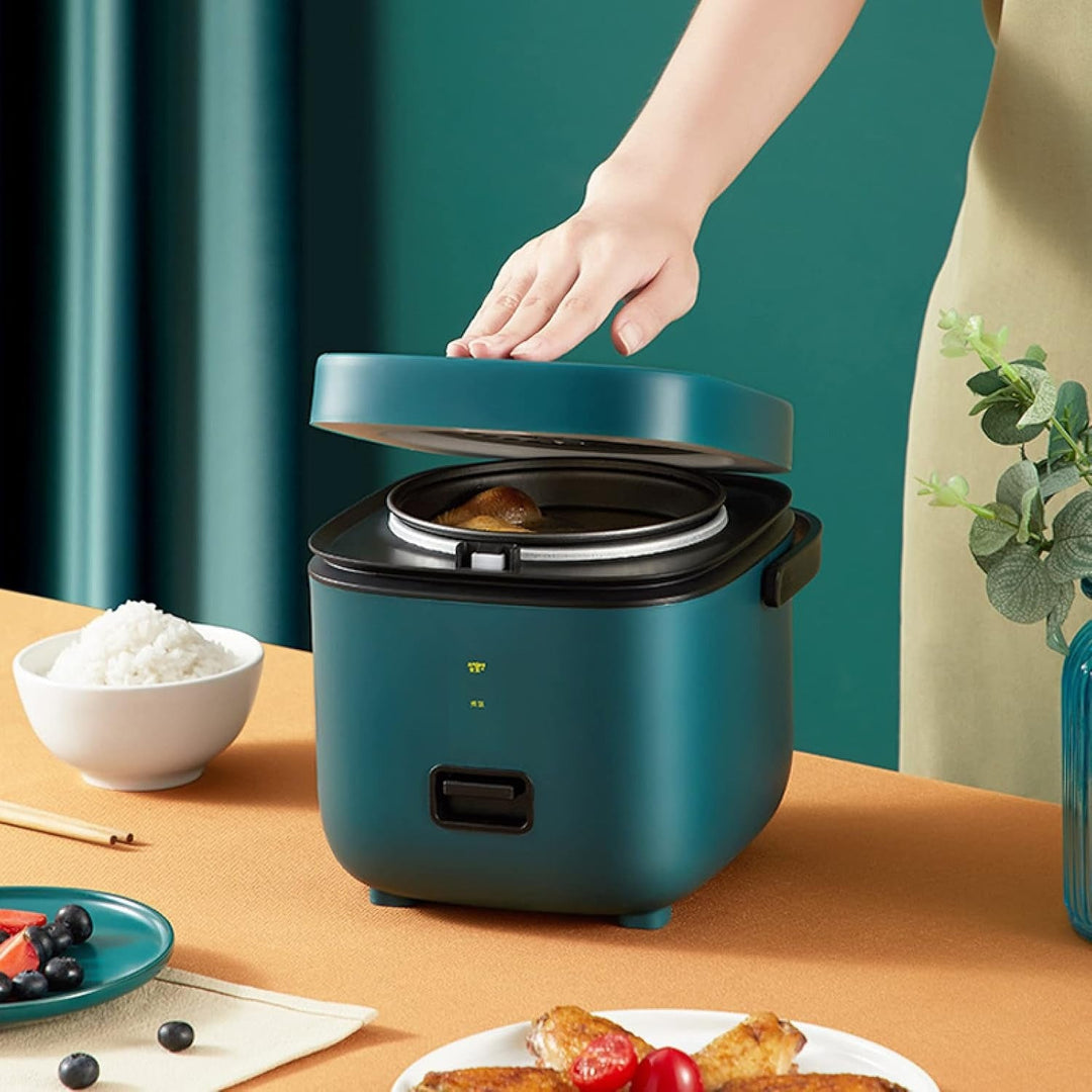 MiniChef 1.2L Rice Cooker – Compact Multicooker with Steaming Function and One-Button Control | Stornfield