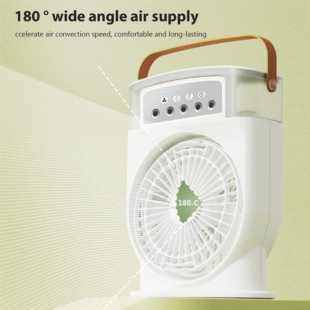Portable Air Conditioner Fan, Mini Evaporative Air Cooler with 7 Colors LED | Stornfield