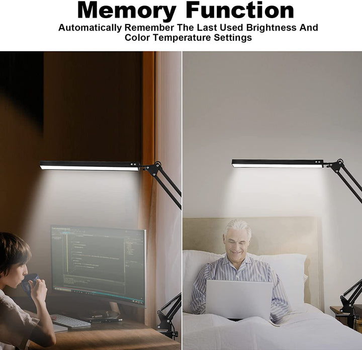 LED Desk Lamp Clamp Light Dimmable 10W | Stornfield