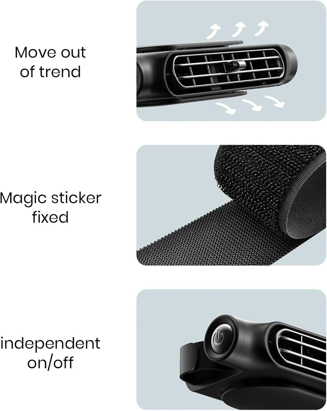 Stornfield | 3 Speeds USB Car Cooling Fan & Headrest Mount – AutoBreeze (1+1 FREE)