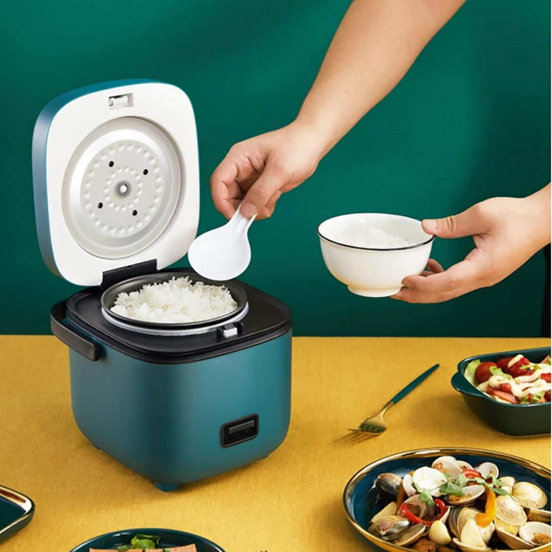 MiniChef 1.2L Rice Cooker – Compact Multicooker with Steaming Function and One-Button Control | Stornfield