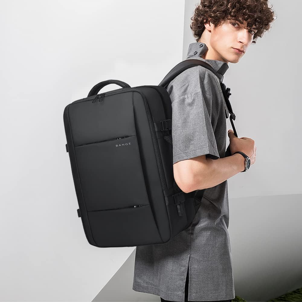 Expandable 26–45L Waterproof Travel Backpack with Laptop Sleeve & Duffle Carry | Stornfield