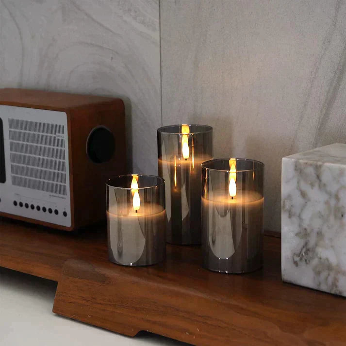 Stornfield | CANDLY™ Three-Piece Set – Realistic LED Candles